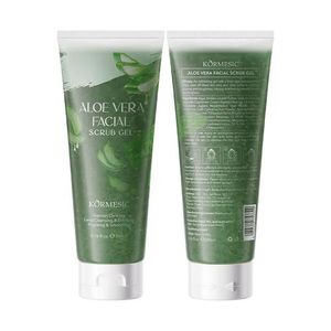 Facial scrub gel