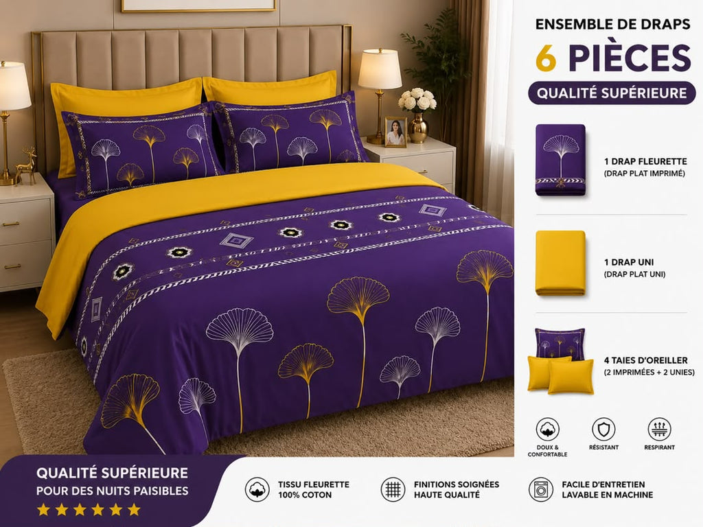 drap 6 pieces