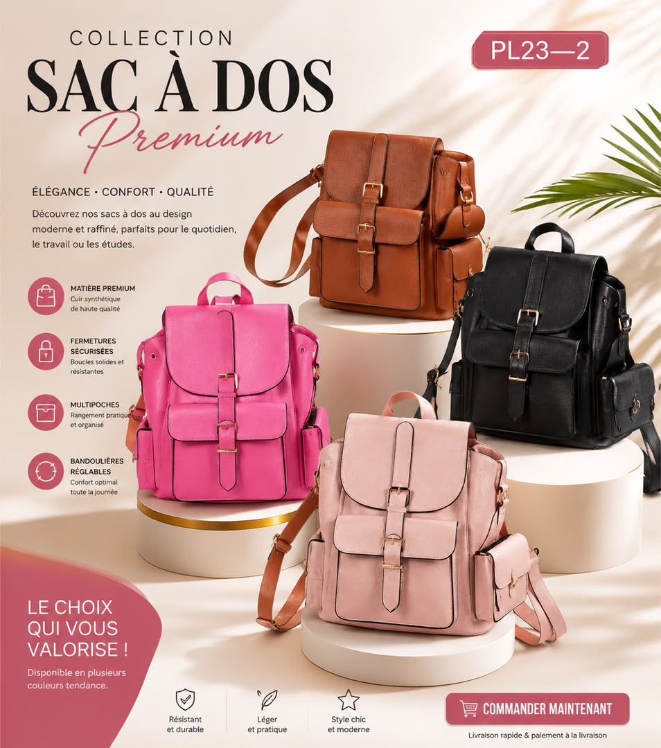 Sac en cuire pour les ados