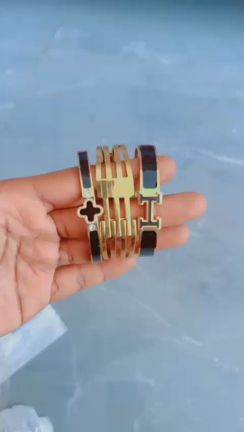 Bracelet plaquet or